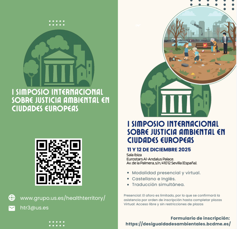 I Simposio Internacional sobre Justicia Ambiental en Ciudades Europeas