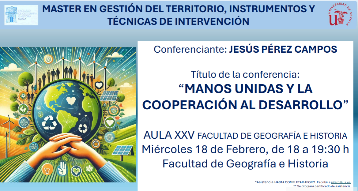 Conferencia_ Manos Unidas y la Cooperación al desarrollo