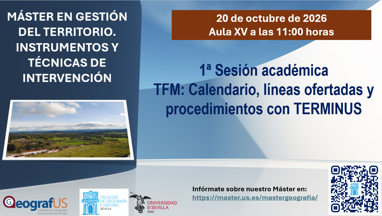 1ª Sesión académica: TFM