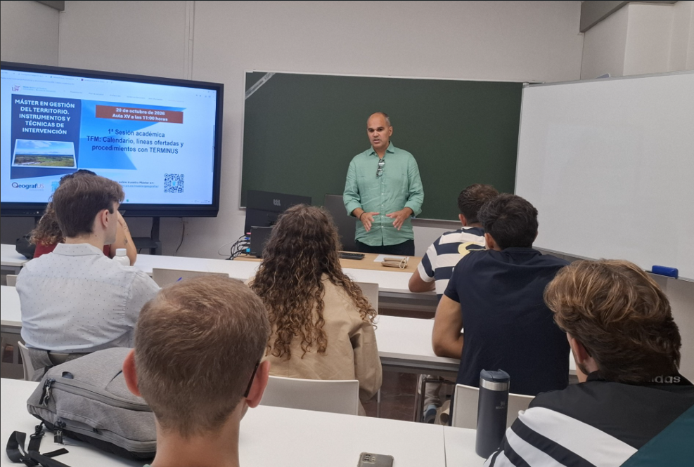 1ª Sesión académica dedicada al Trabajo Fin de Máster