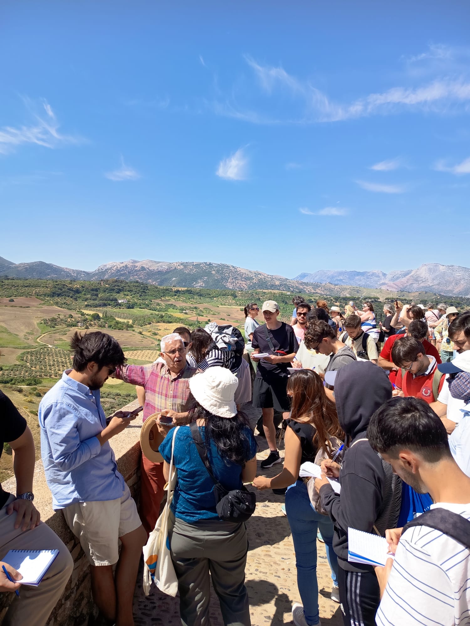 Los estudiantes del Máster en Gestión del Territorio culminan con éxito su salida de campo.
