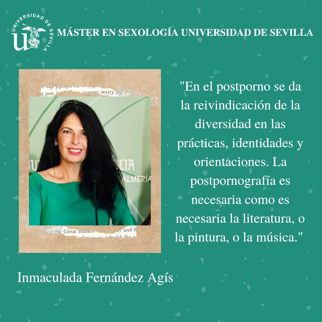 Postporno. Entrevista a Inmaculada Fernández Agís. - Máster en Sexología -  Universidad de Sevilla